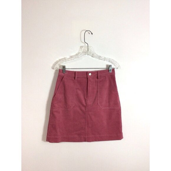 Oliver Bonas Corduroy Skirt Womens 4 - Picture 4 of 7